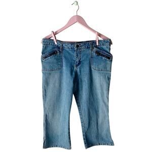 Tilt Vintage Denim Capris